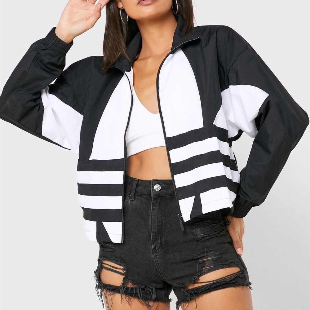 Adidas originals large Logo windbreaker FM2622 - Picture 2 of 6